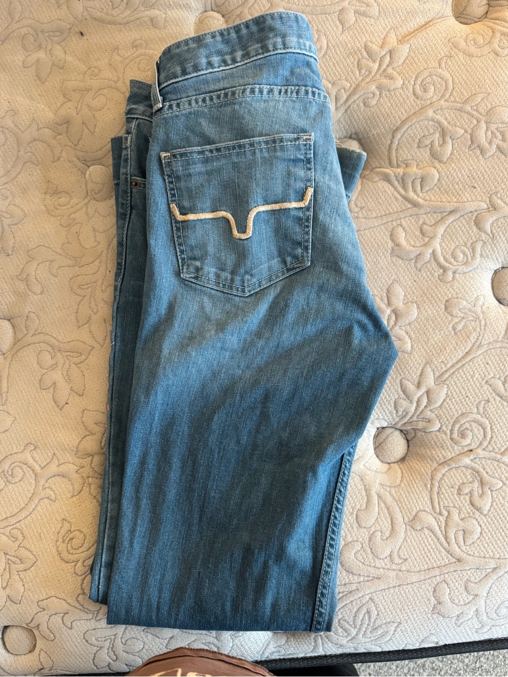 Kimes Ranch Light Blue Slim Straight Jeans